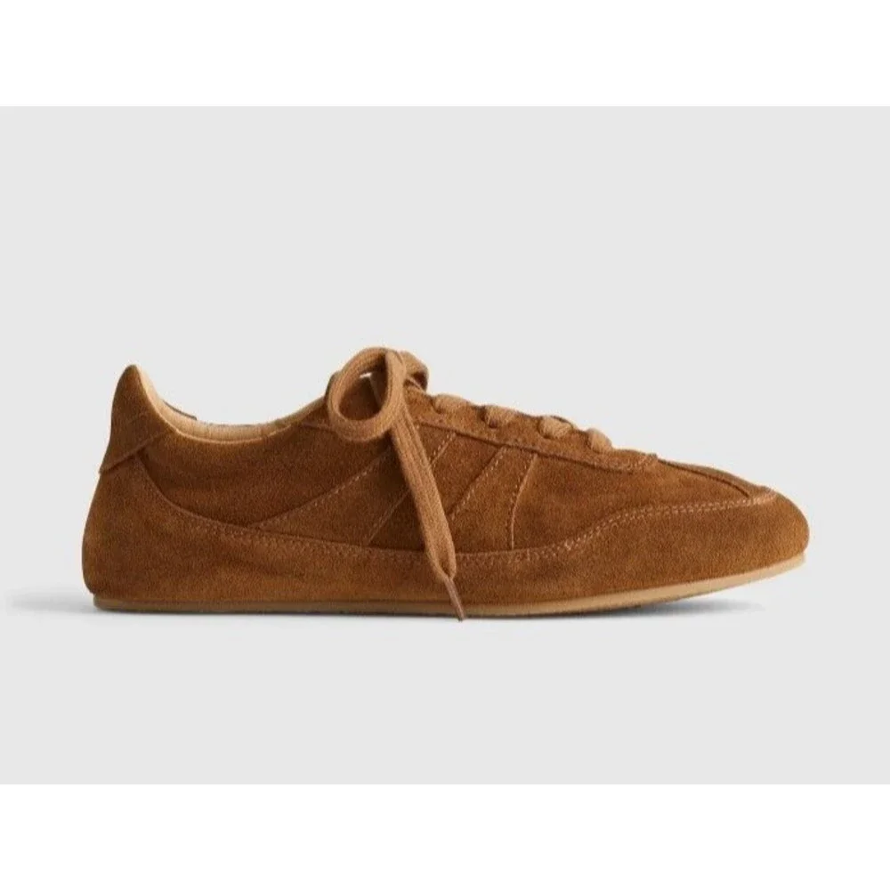 NEW Madewell The Oaklynne Sneaker Russet Size 7  EU 38 $148 NZ737 Current Season